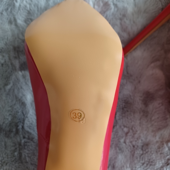 Red stiletto - size 39 - Picture 4 of 7